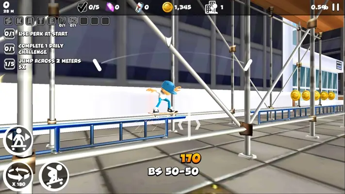 Epic Skater 2 android App screenshot 0