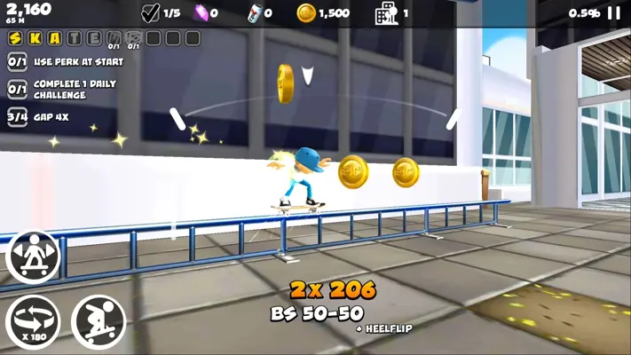 Epic Skater 2 android App screenshot 1